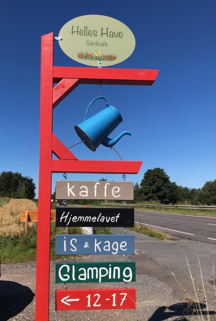 Helles Have Glamping Hotel Stege Eksteriør billede