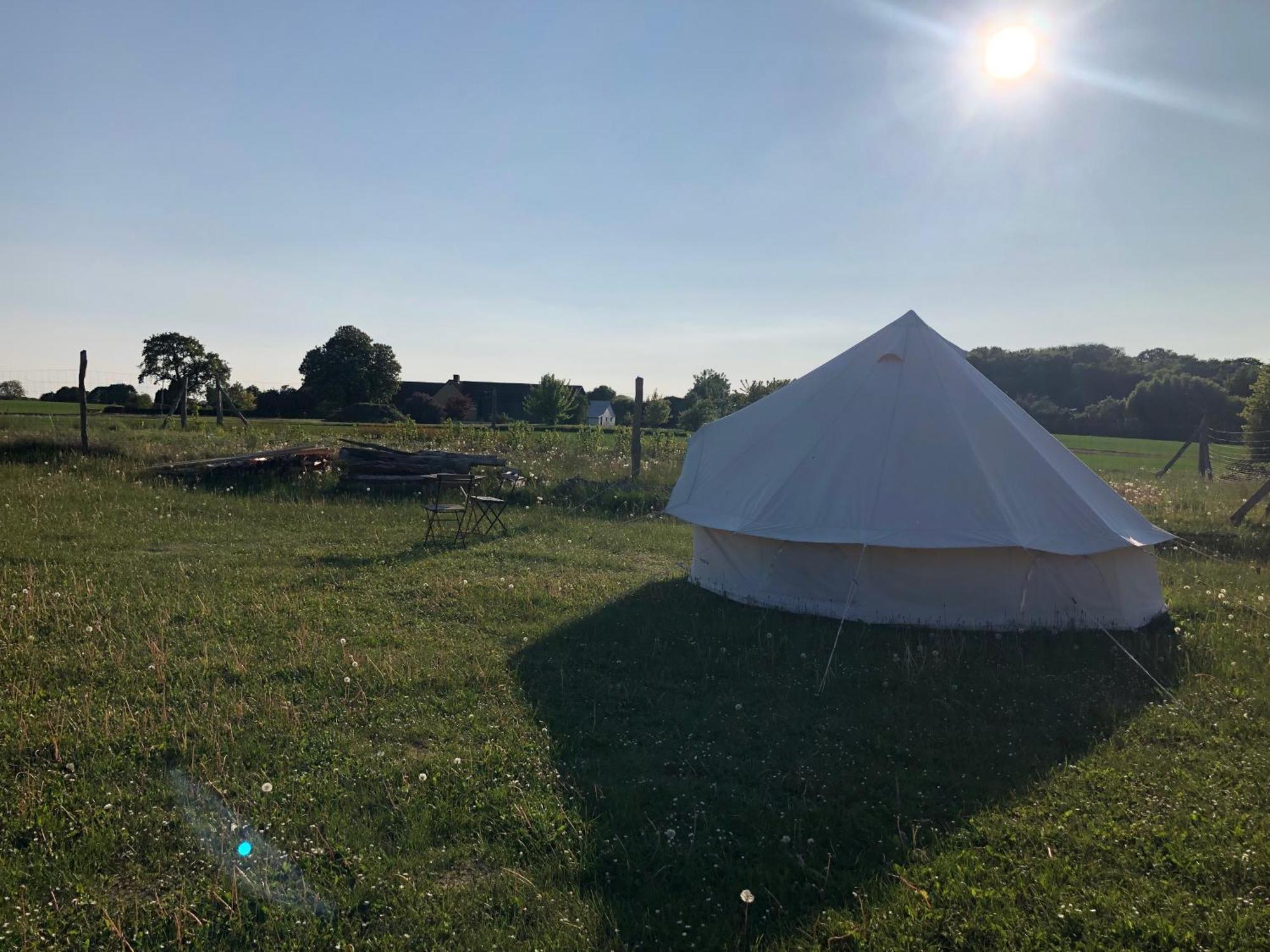 Helles Have Glamping Hotel Stege Eksteriør billede