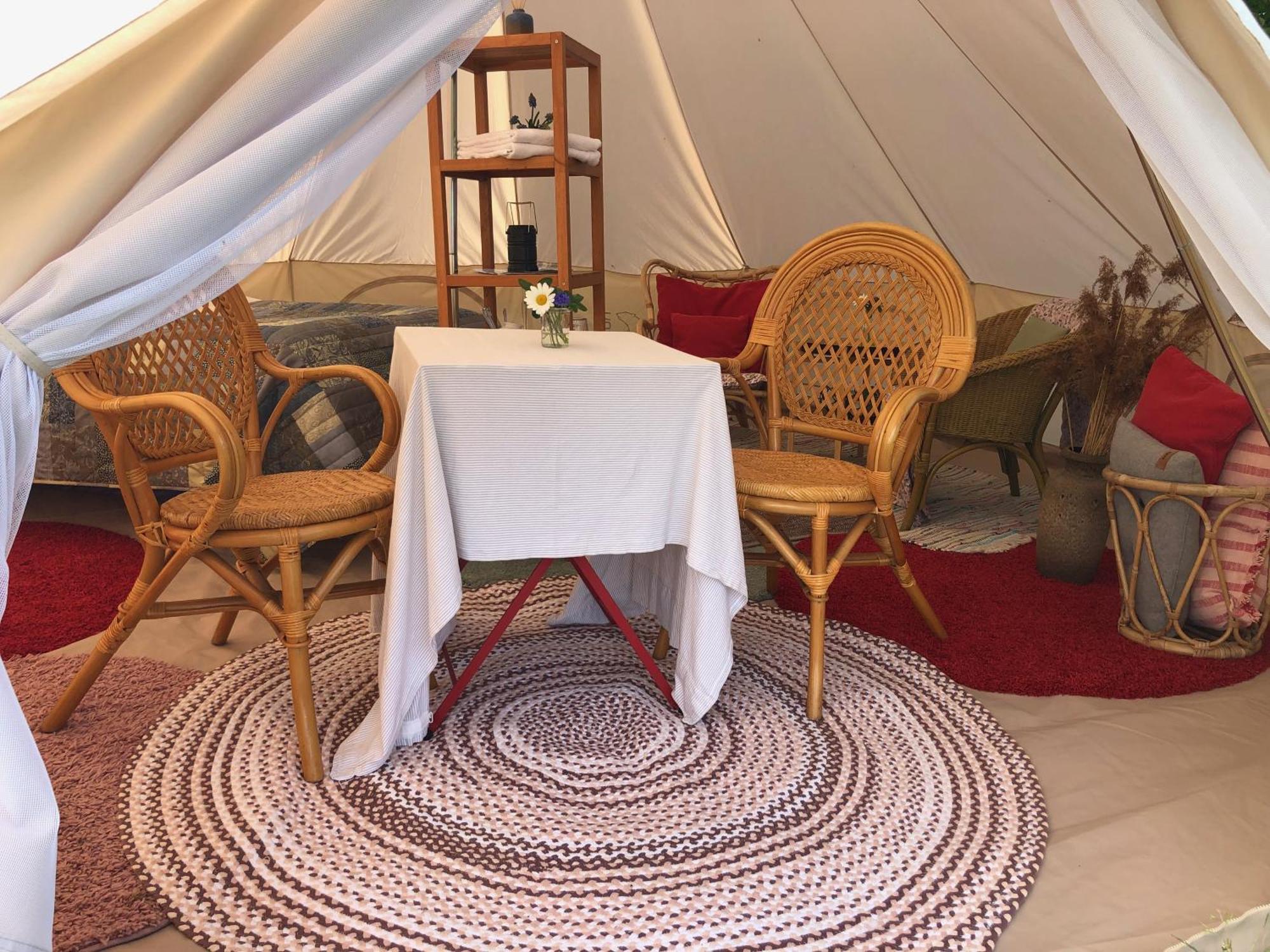 Helles Have Glamping Hotel Stege Eksteriør billede