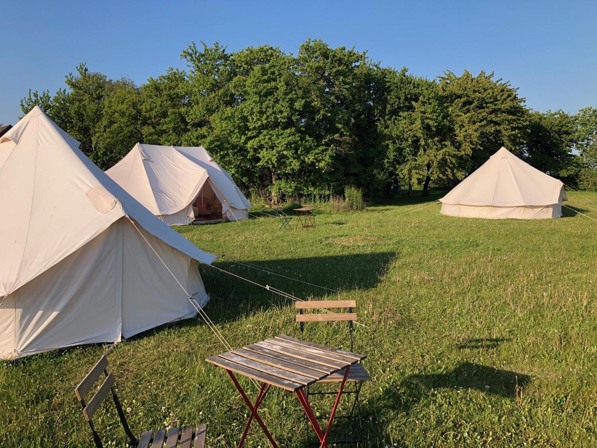 Helles Have Glamping Hotel Stege Eksteriør billede